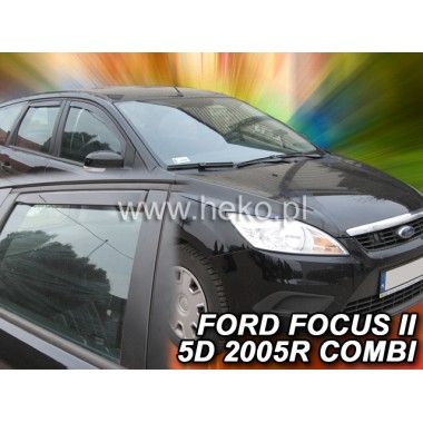 Дефлекторы боковых окон Heko для Ford Focus II 5D Combi (2004-2011) бренд – Team HEKO главное фото